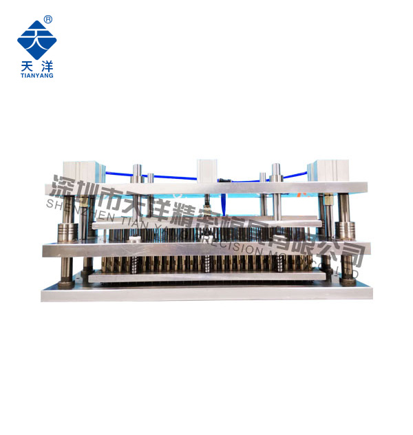 200X8插齒式氣動打孔機  過料400豎向